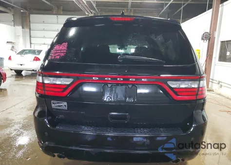 2018 Dodge Durango Sxt from USA, damaged, VIN 1C4RDJAG0JC393124